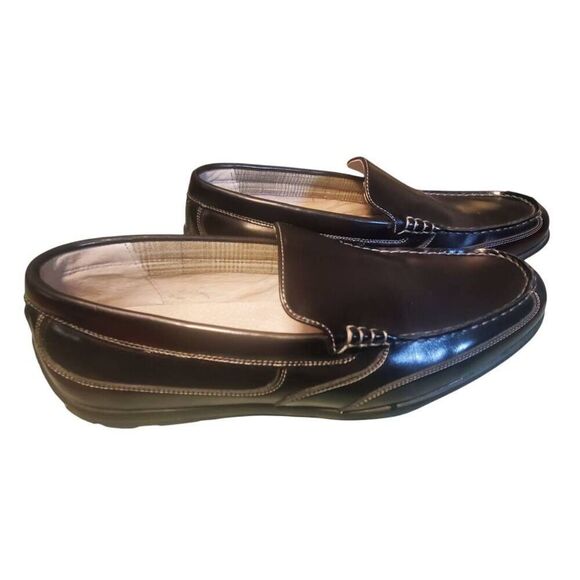 Mens Nunn Bush Black Slip On Driving Loafers Shoes Size 10.5M - Picture 4 of 8